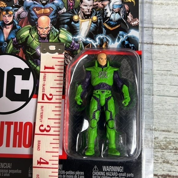 DC Forever Evil Lex Luthor Comic Book And 4” Action Figure ( Green ) Volume #1 - Picture 5 of 7